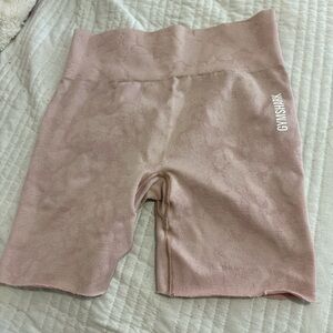 Gymshark Light Pink Workout Shorts